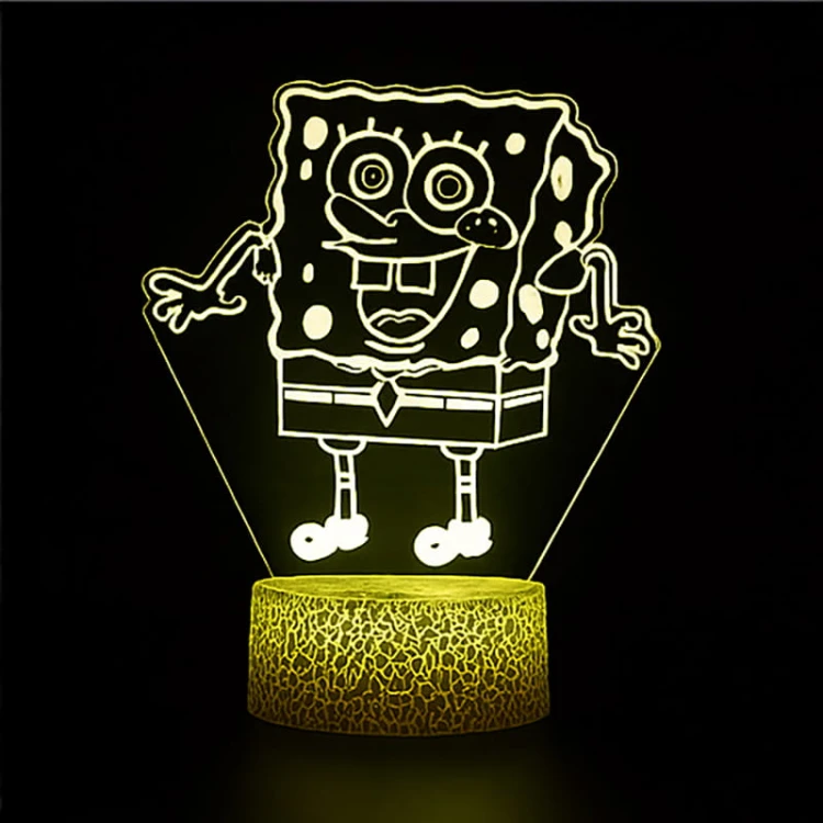 Lampka nocna 3D led usb SpongeBob