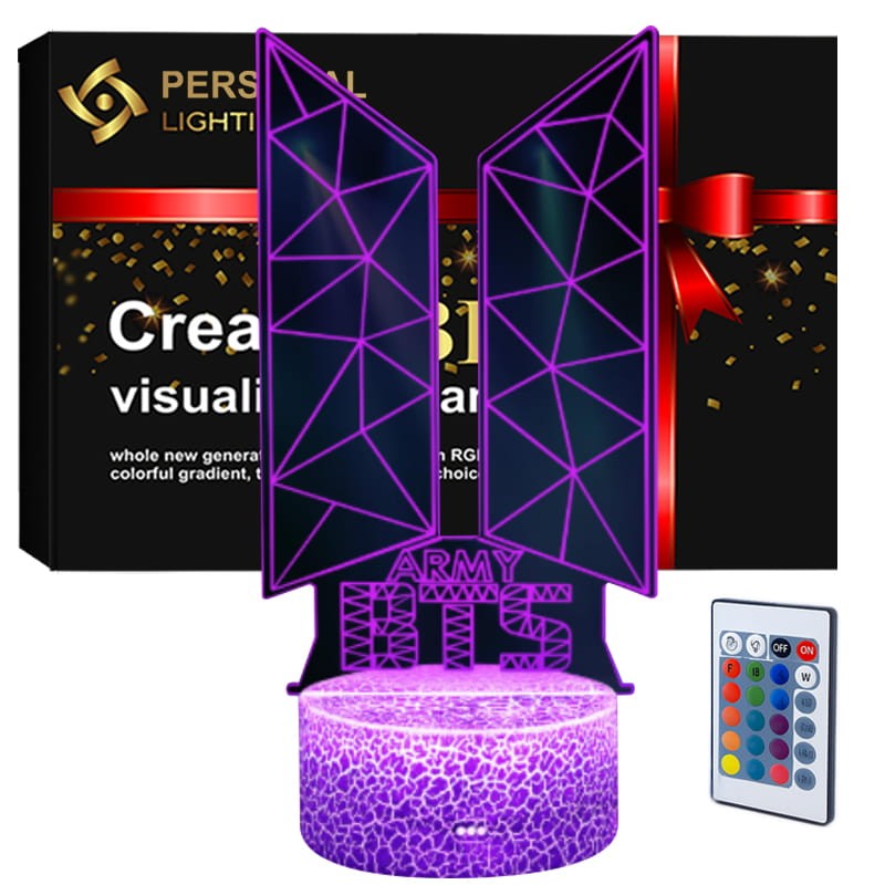 Lampka 3D LED SpongeBob  – 16 kolorów, pilot