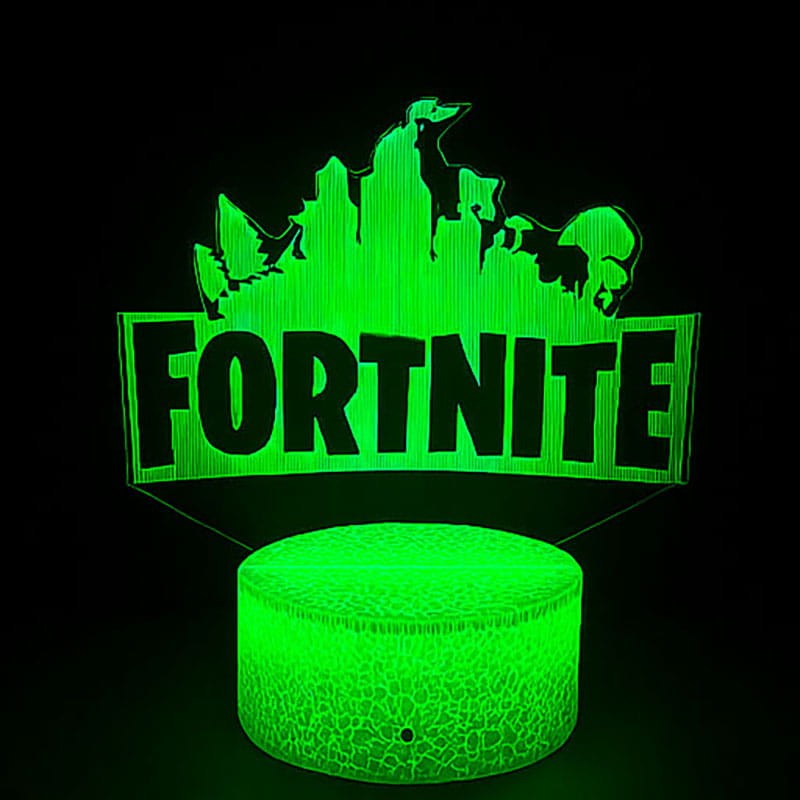 Lampka nocna 3D Fortnite – gadżet dla gracza