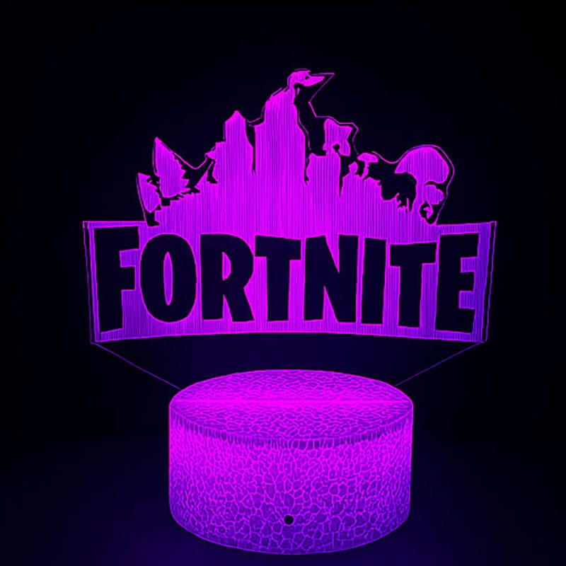 Lampka nocna 3D Fortnite – gadżet dla gracza