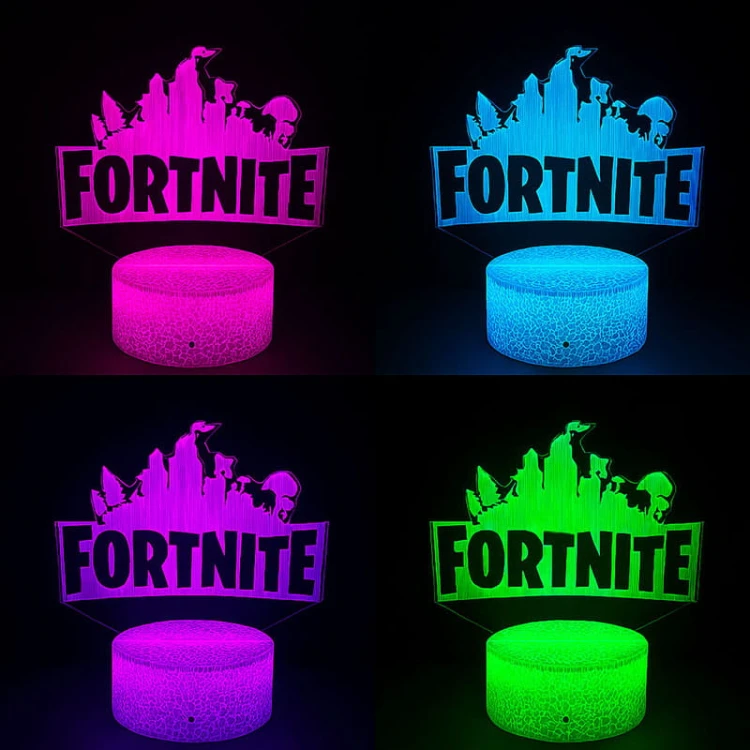 Lampka nocna 3D Fortnite – gadżet dla gracza