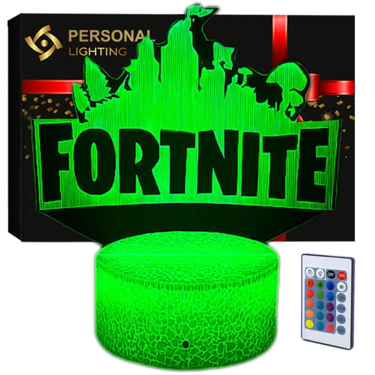 Lampka nocna 3D Fortnite – gadżet dla gracza