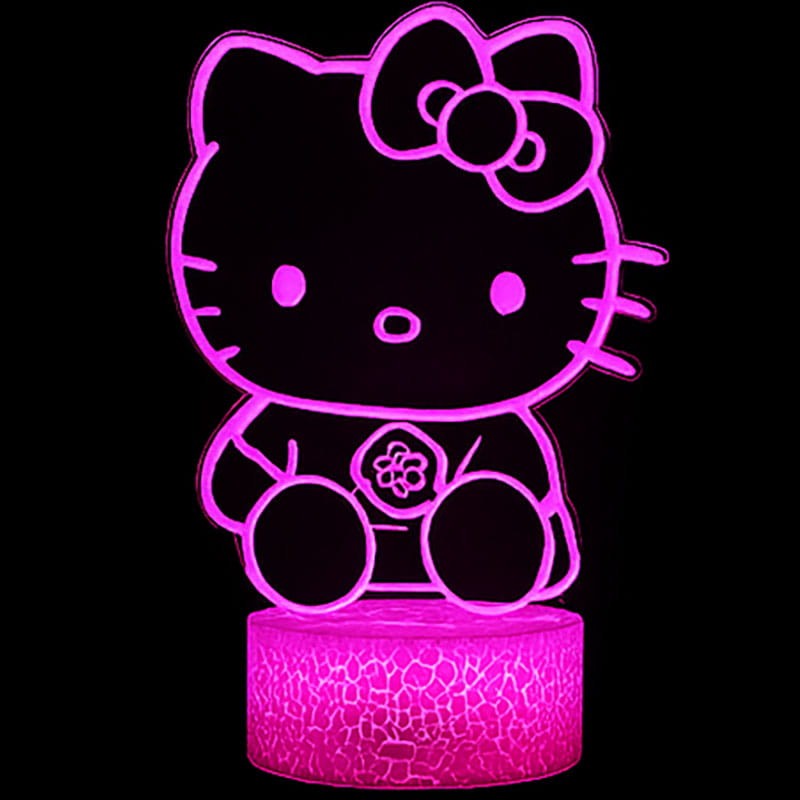 Prezent dla dziecka – Hello Kitty Lampka LED