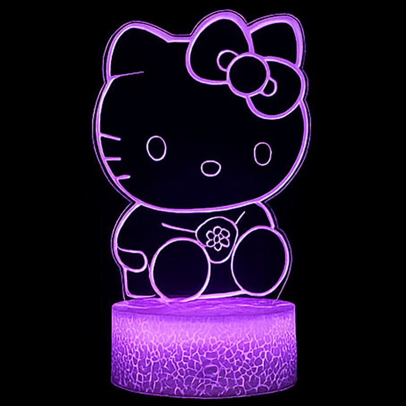 Prezent dla dziecka – Hello Kitty Lampka LED
