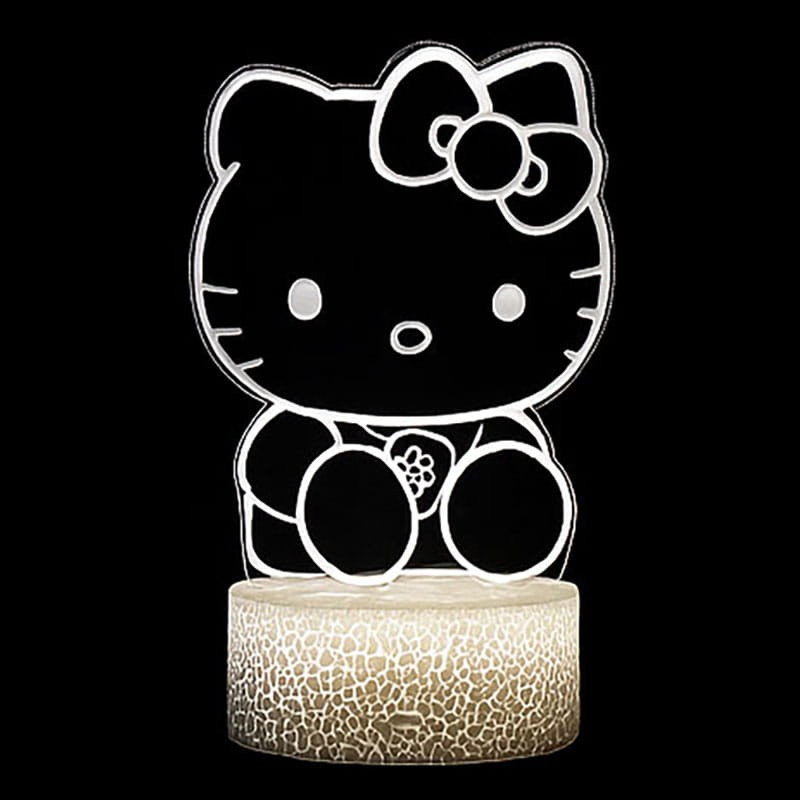 Prezent dla dziecka – Hello Kitty Lampka LED