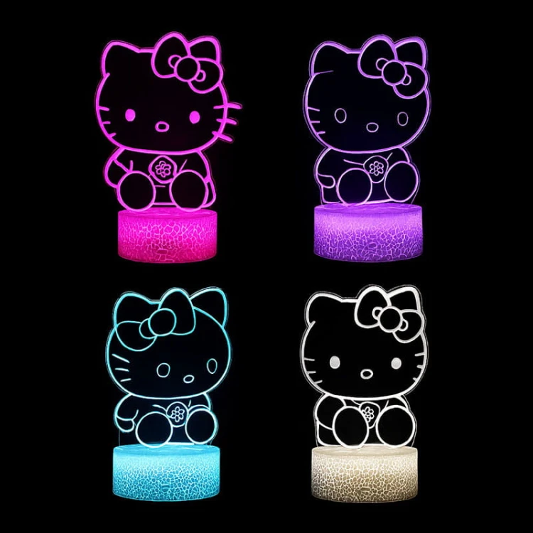Prezent dla dziecka – Hello Kitty Lampka LED