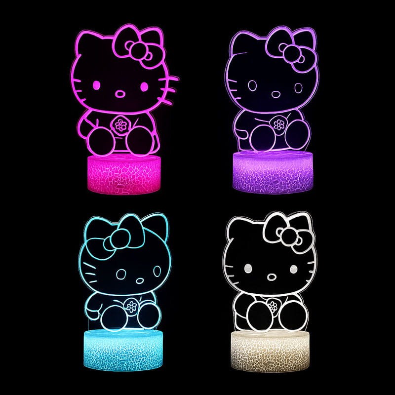 Prezent dla dziecka – Hello Kitty Lampka LED