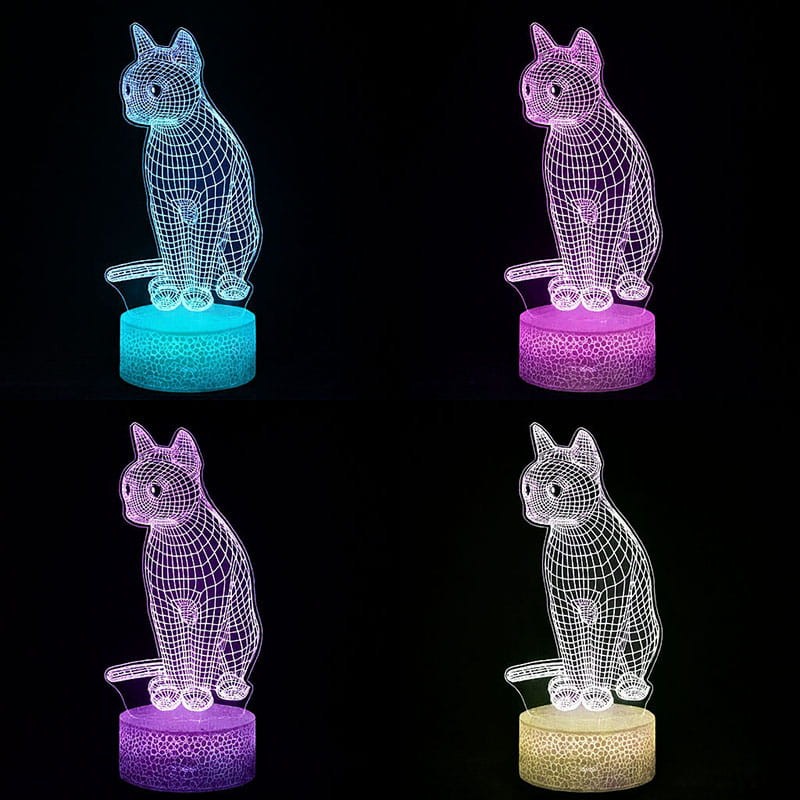 Uroczy prezent dla dziecka – Lampka Kotek