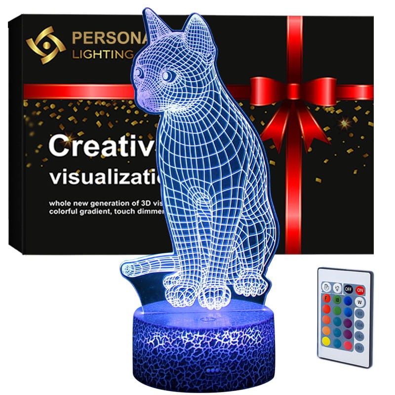 Uroczy prezent dla dziecka – Lampka Kotek