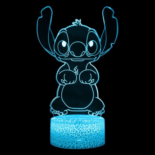 Bajkowy prezent  Lampka 3D Stitch