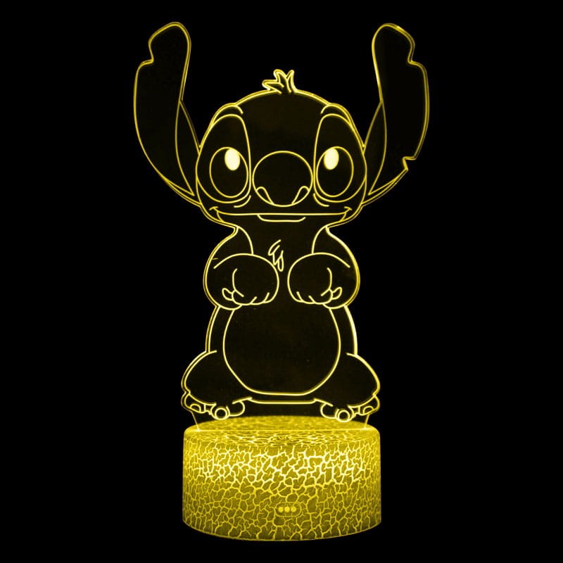 Bajkowy prezent  Lampka 3D Stitch