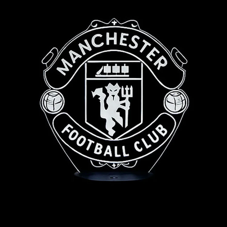 Spersonalizowana lampka nocna LED – Manchester United