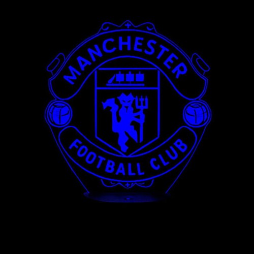 Spersonalizowana lampka nocna LED – Manchester United