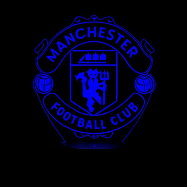 Spersonalizowana lampka nocna LED – Manchester United