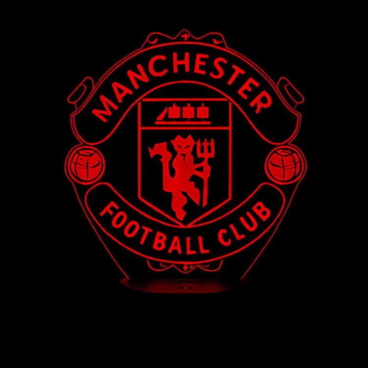 Spersonalizowana lampka nocna LED – Manchester United