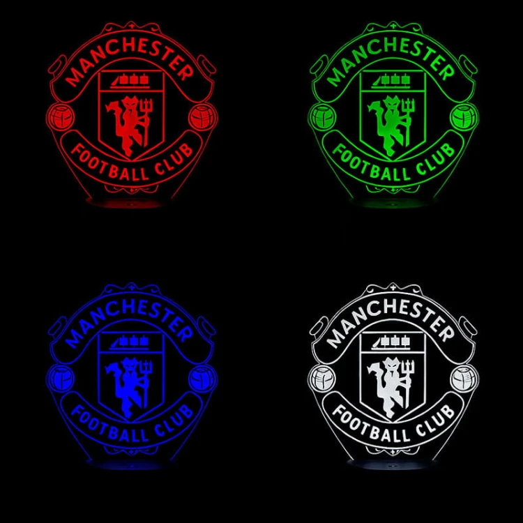 Spersonalizowana lampka nocna LED – Manchester United