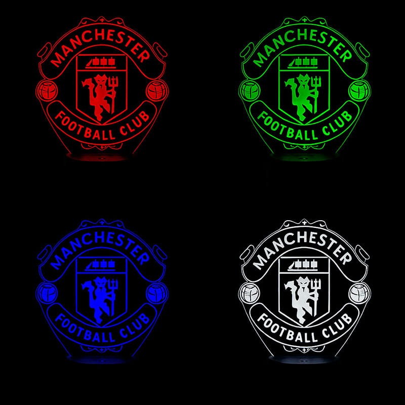 Spersonalizowana lampka nocna LED – Manchester United