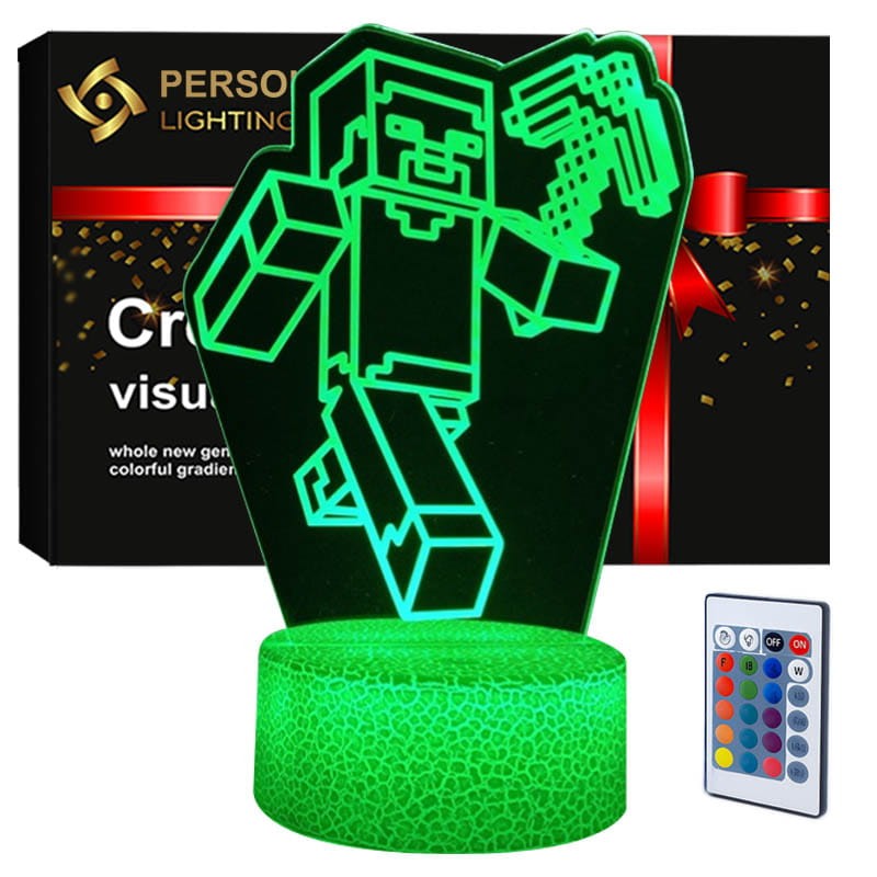 Idealny prezent dla gracza – Minecraft Lampka