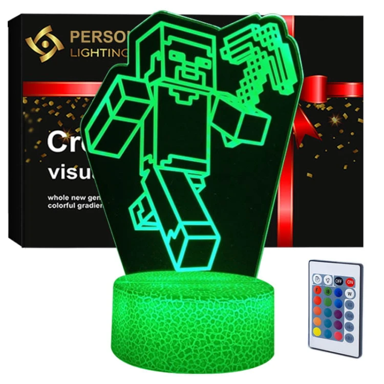 Idealny prezent dla gracza – Minecraft Lampka