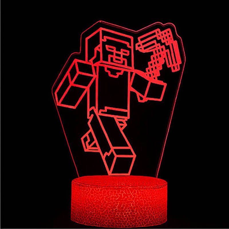 Idealny prezent dla gracza – Minecraft Lampka