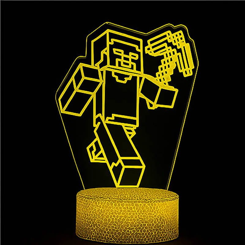 Idealny prezent dla gracza – Minecraft Lampka