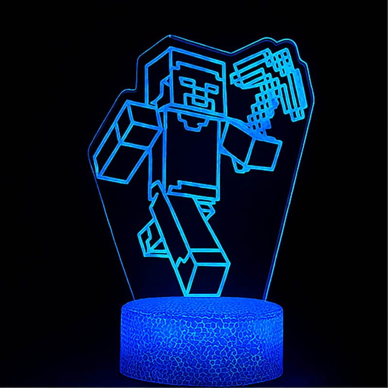 Idealny prezent dla gracza – Minecraft Lampka