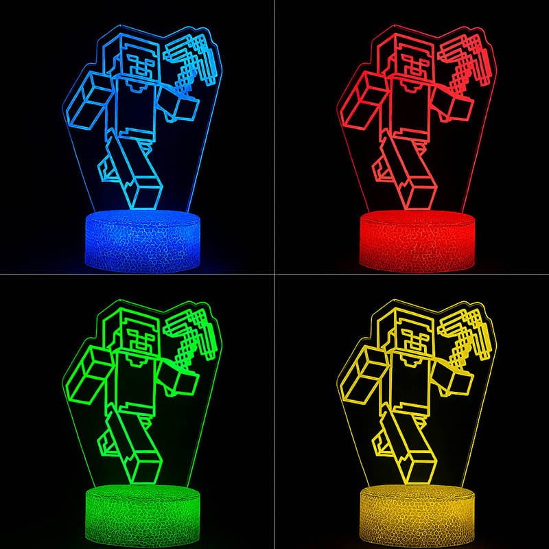 Idealny prezent dla gracza – Minecraft Lampka