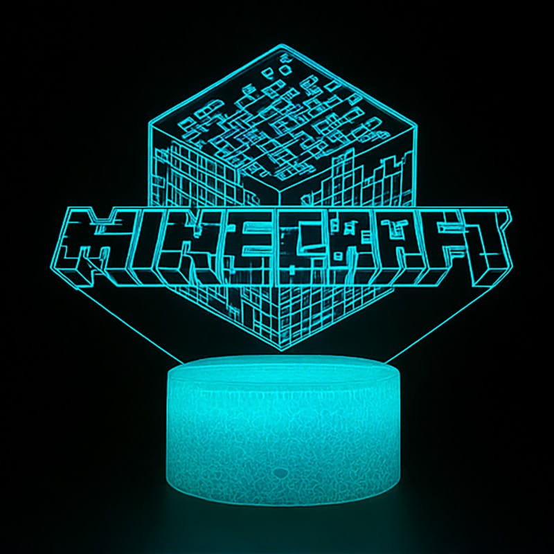Prezent dla fana gry – Lampka Minecraft