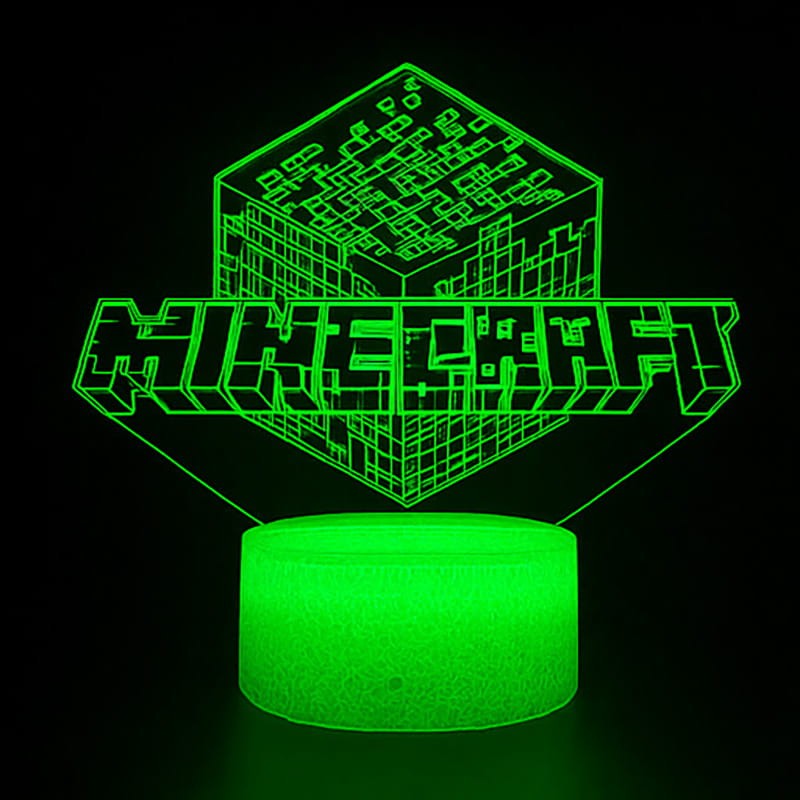 Prezent dla fana gry – Lampka Minecraft