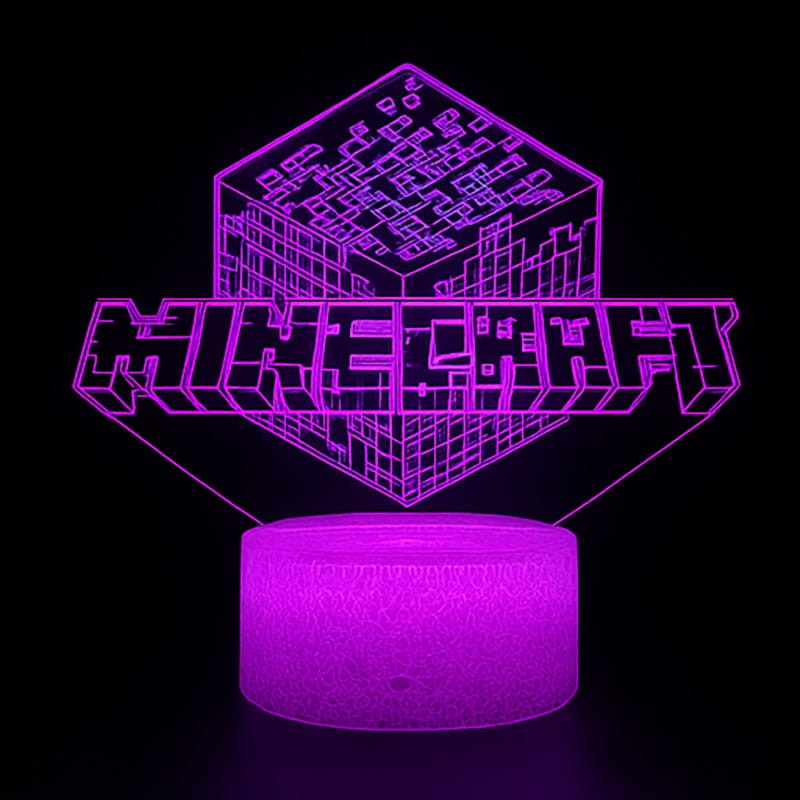 Prezent dla fana gry – Lampka Minecraft