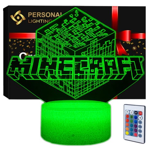 Prezent dla fana gry – Lampka Minecraft