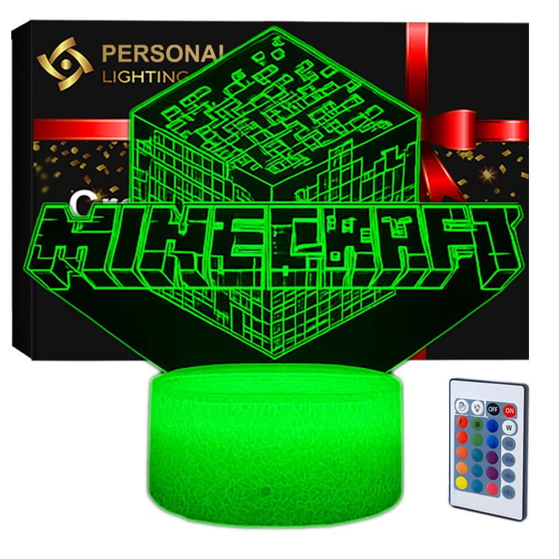 Prezent dla fana gry – Lampka Minecraft