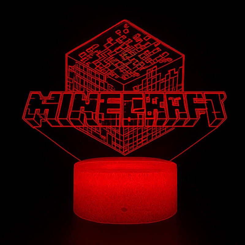 Prezent dla fana gry – Lampka Minecraft