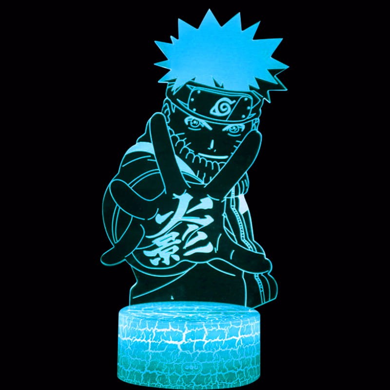 Efektowna lampka z postacią Naruto, idealna dla fana anime i mangi. 16 kolorów światła, pilot i zasilanie USB – świetny pomysł na prezent.