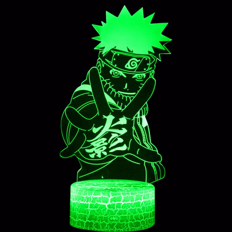 Efektowna lampka z postacią Naruto, idealna dla fana anime i mangi. 16 kolorów światła, pilot i zasilanie USB – świetny pomysł na prezent.