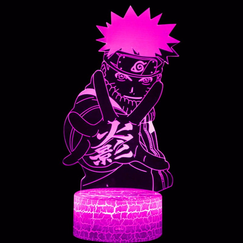 Efektowna lampka z postacią Naruto, idealna dla fana anime i mangi. 16 kolorów światła, pilot i zasilanie USB – świetny pomysł na prezent.