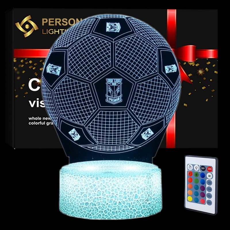 KKS Lech Poznań – efektowna lampka nocna 3D LED dla fanów