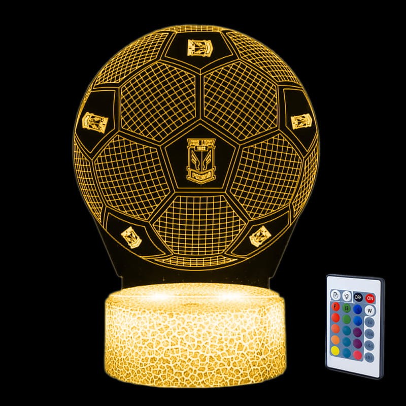 Lampka 3D USB Lech Poznań – mocne światło i sportowy design