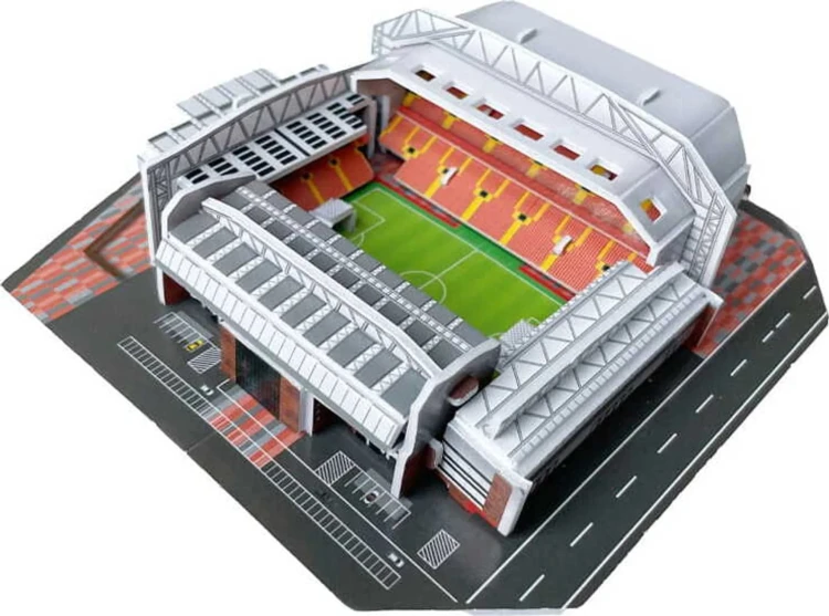 Puzzle 3D Stadion FC Liverpool – Anfield 113 elementów.