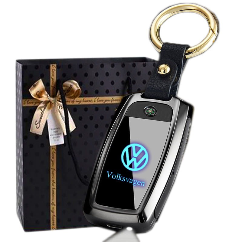 Prezent z klasą Lighter – elegancki brelok Volkswagen. Stylowy dodatek do kluczy, idealny na prezent dla fana marki i motoryzacji.
