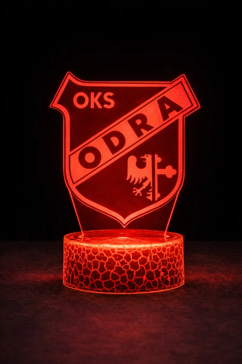 Lampka 3D nocna LED USB Liga Polska OKS ODRA OPOLE