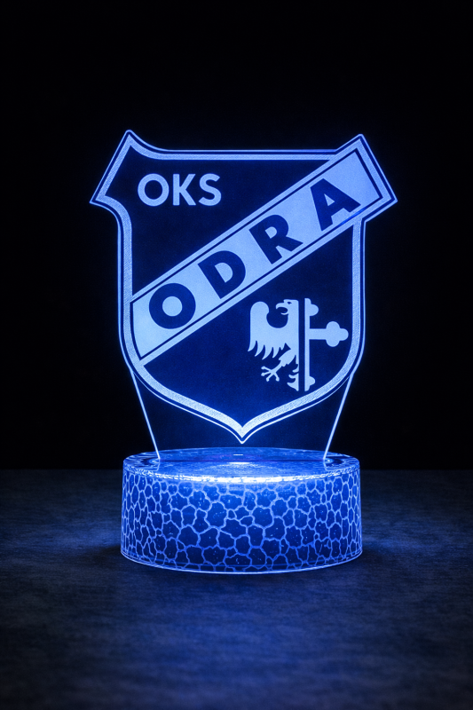 Lampka 3D nocna LED USB Liga Polska OKS ODRA OPOLE