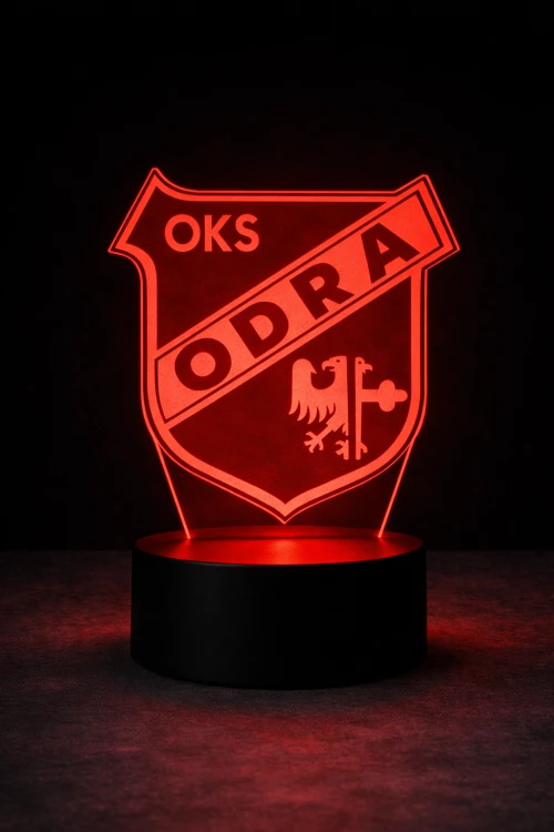 Lampka 3D nocna LED USB Liga Polska OKS ODRA OPOLE