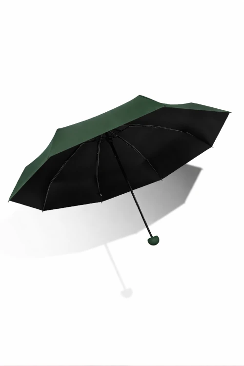 Parasol składany mały do torebki w kapsułce Persona Grata Parasolka Ciemnozielona