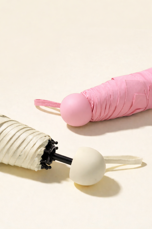 Parasol składany mały do torebki w kapsułce Persona Grata Parasolka Różowa Mini