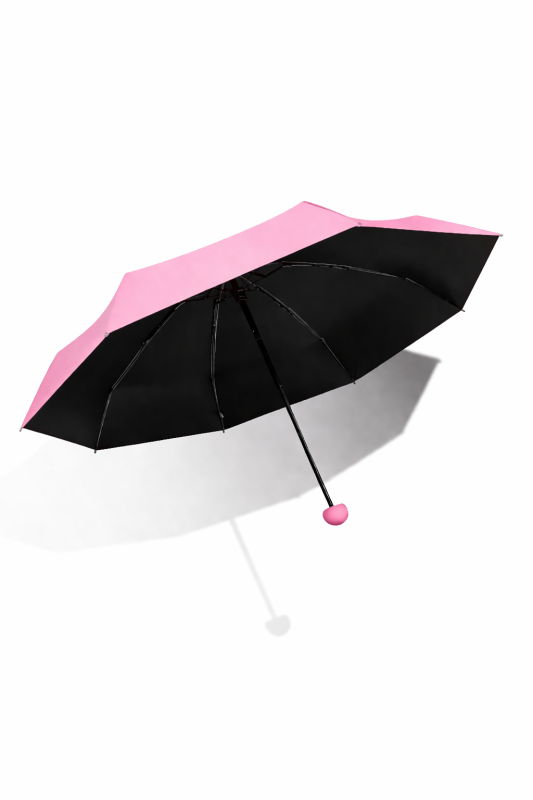 Parasol składany mały do torebki w kapsułce Persona Grata Parasolka Różowa Mini