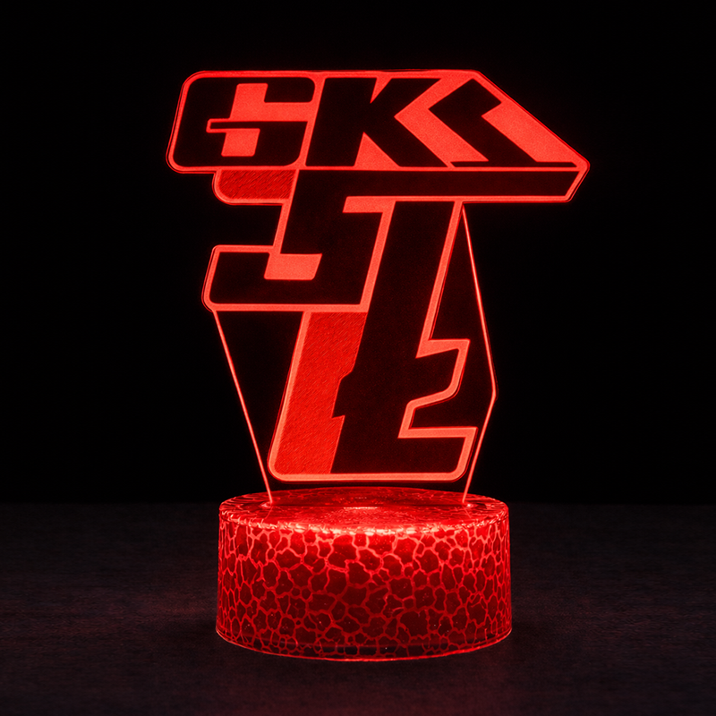 Lampka 3D nocna LED USB Liga Polska Górnik Łęczna