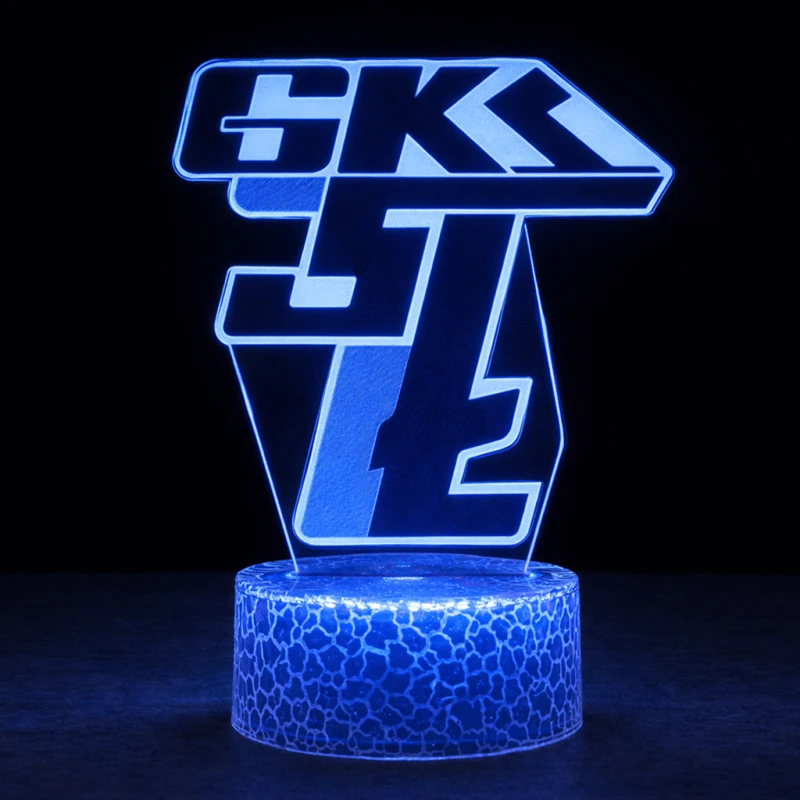 Lampka 3D nocna LED USB Liga Polska Górnik Łęczna