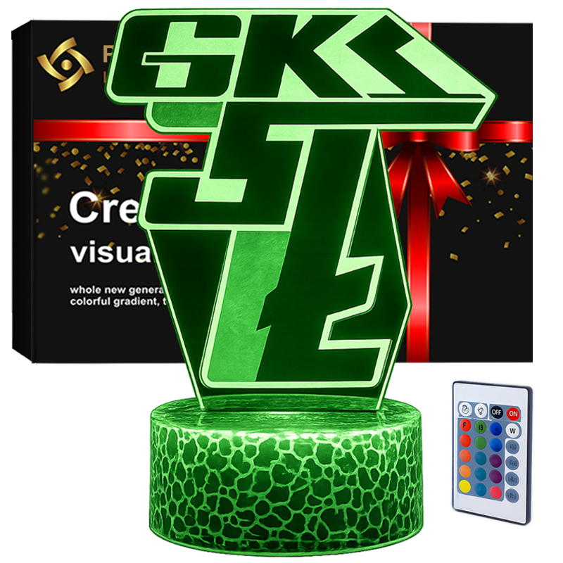 Lampka 3D nocna LED USB Liga Polska Górnik Łęczna