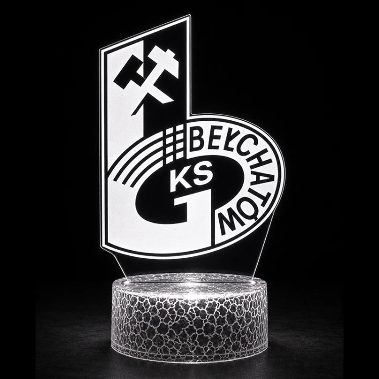 Lampka LED Bełchatów – motyw klubowy, 16 kolorów.